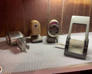 Vintage pencil sharpeners