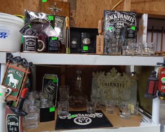Jack Daniels & Assorted Liquor Collectibles