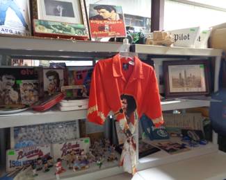 Assorted Sports Figures & Elvis Presley Collectibles
