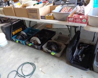 Saws, Drills, Etc.