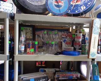 Pepsi Collectibles, Assorted Vintage License Plates