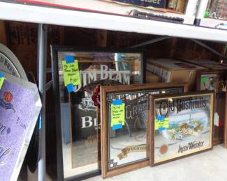 Vintage Liquor Signs