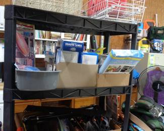 Masks, Gloves, Safety Glasses, Racks