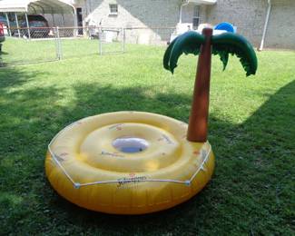 Own Your Own Private Island! Schweppes Inflatable Float