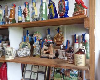 Assorted Collectible Liquor Decanters