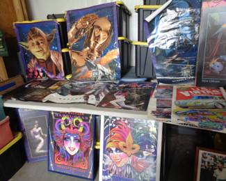 Movie & Mardi Gras Posters