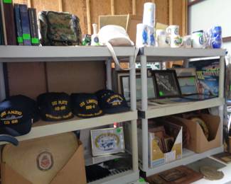 Military Hats, Plaques and Other Items