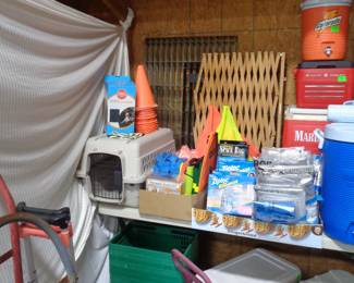 Safety items, dog travel kennel