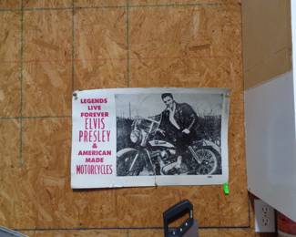 Vintage Elvis Poster