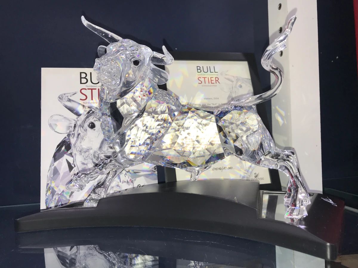 Large Swarovski Bull