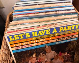 Vintage Let's Have A Party children's record album