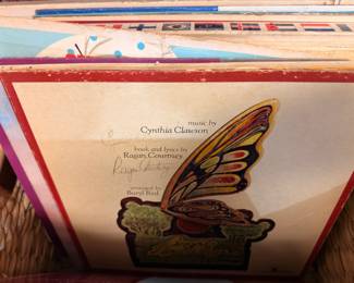 Signed Cynthia Clawson and Ragan Courtney musical LP
