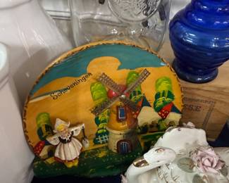 Scheveningen Dutch windmill wall plaque
