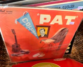 Pat Boone Pat Dot Records LP