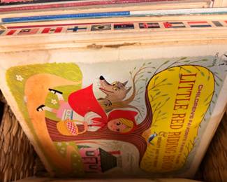 Little Red Riding Hood children's fairy tale LP