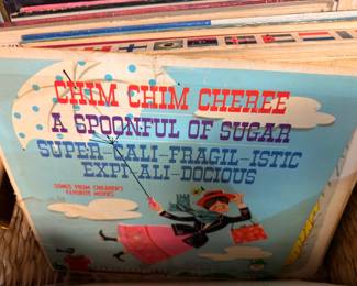 Chim Chim Cheree children's movie songs LP