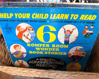 Romper Room Wonder Book Stories children's LP
