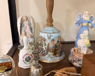 Collection of souvenir and collector bells
