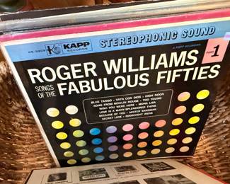 Roger Williams Songs of the Fabulous Fifties Part 1 Kapp LP