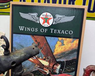 Wings of Texaco 1931 Stearman biplane die-cast bank