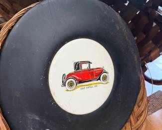 First Pontiac 1926 advertising serving tray