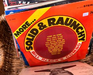 Bill Black's Combo More Solid and Raunchy Hi Records LP