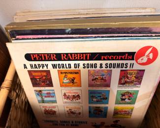 Peter Rabbit Records children's story LP