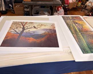 Signed limited edition landscape art prints