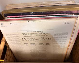 Porgy and Bess motion picture soundtrack LP