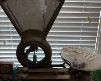 Antique general store candy scale