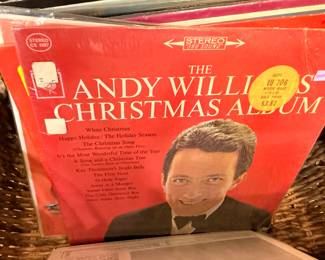The Andy Williams Christmas Album LP