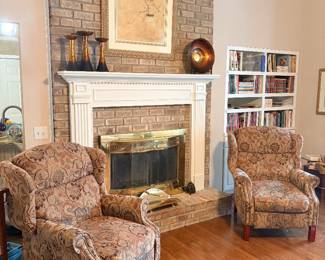 Matching reclining chairs