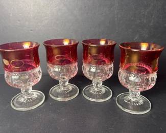 127 rubyflashkingscrownstylegoblets