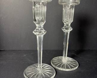 212 pairofwaterfordcrystalcandlestickho