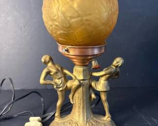 209 artdecostylefiguraltablelampwitha