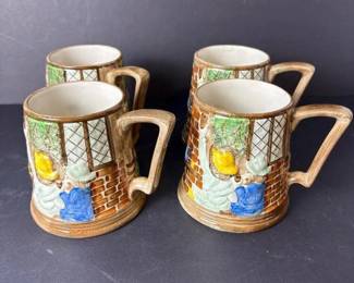 076 radfordenglandhandpaintedpotterymugs