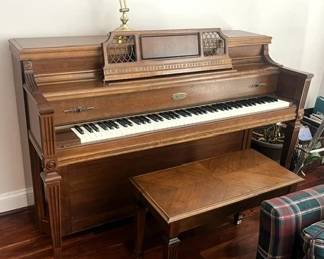 Vintage Lowrey Upright Piano