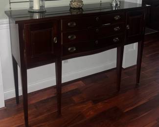 Traditional Dark Wood Sideboard