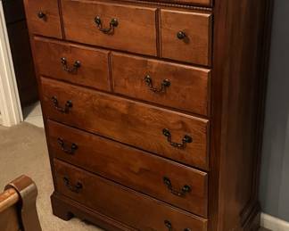 Solid Wood Tall Chest of Drawers