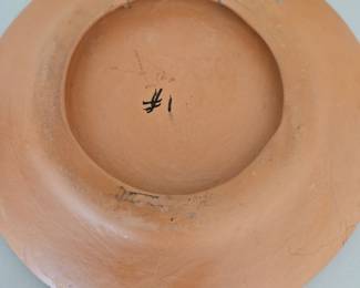 HandPainted Terracotta Plate second image