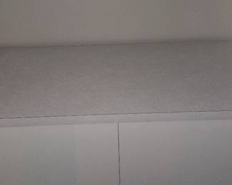 White TwoDoor Storage Cabinet third image