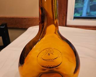 Wheaton Amber Glass Bottle second image
