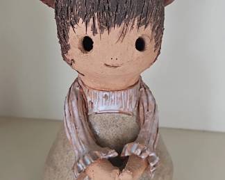 Terracotta Girl Figurine