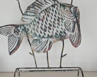 Metal Fish Sculpture
