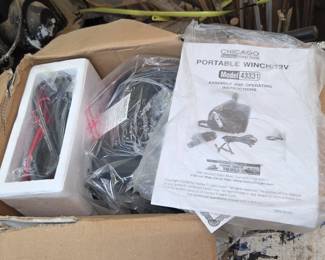 Chicago Electric Portable Winch