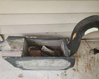 Wooden Goose Decoy Planter second image