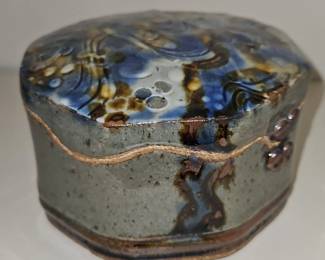 John Glick Studio Pottery Lidded Box