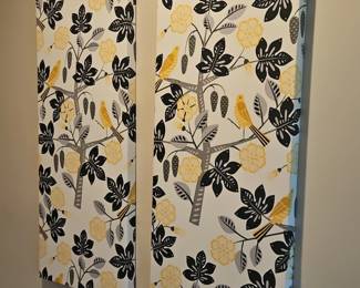 Floral Bird Canvas Wall Art Set second image