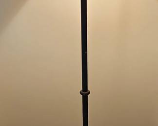 Vintage Wrought Iron Tripod Floor Lamp