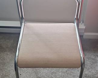 Vintage Bauhaus Chrome Dining Chair